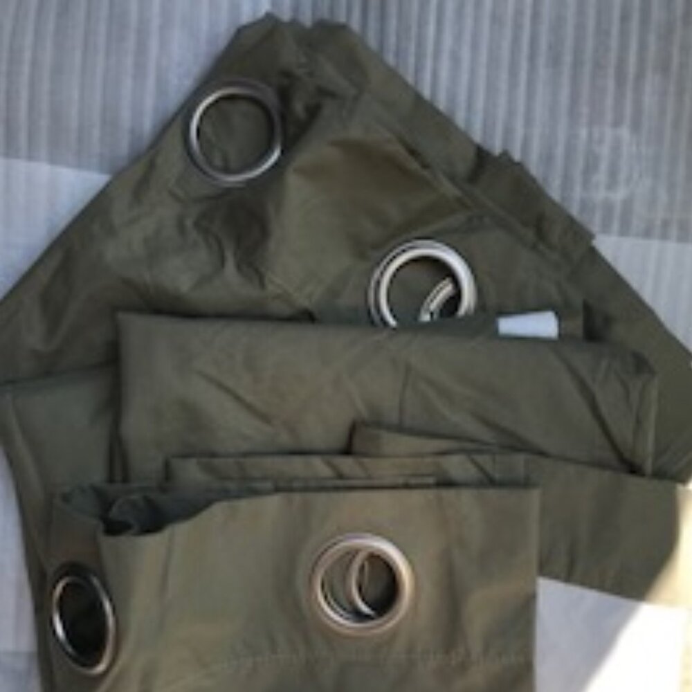 Thermal Lined Olive Drapes